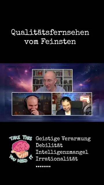 #Bildung #Qualitätsmedien #ARD #Lachmalwieder 