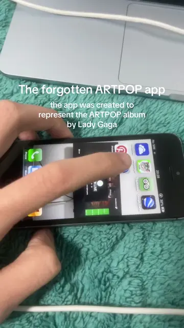 The ARTPOP app was released in favor of the ARTPOP album released by Lady Gaga i