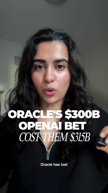 Oracle made the biggest cloud deal in history with OpenAI, worth $300 billion. T