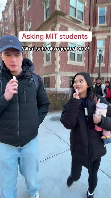 the two types of ppl at mit… #interviewingcollegestudents #mit #collegerejection