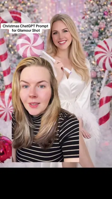 The Christmas ChatGPT prompt for the viral Christmas glamour shot is way easier 