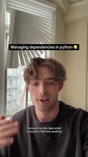 Managing dependencies in Python 😪 #python #pip #developer #code 