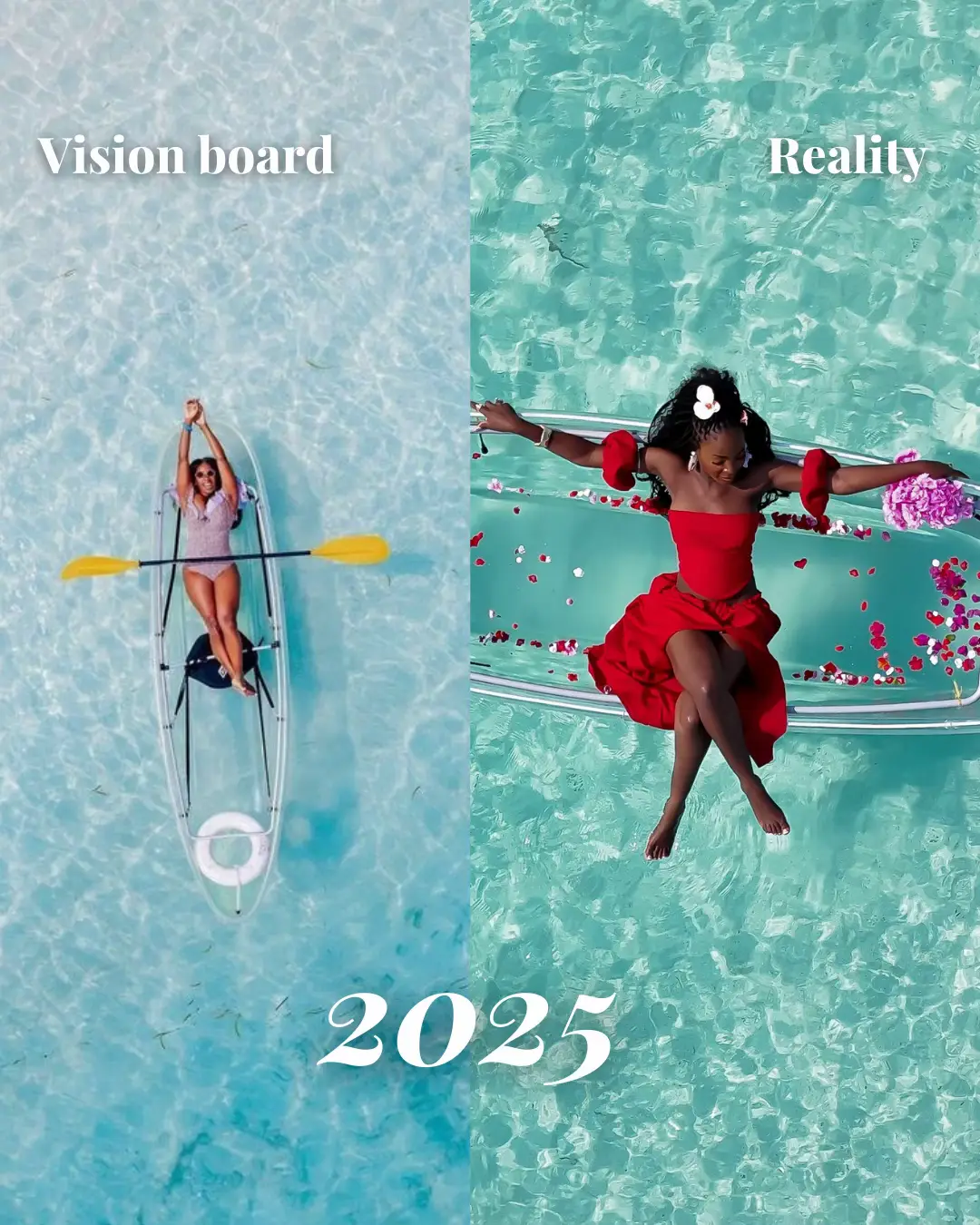 Vision boards aren't only about manifestation. It's not only about aesthetics. I