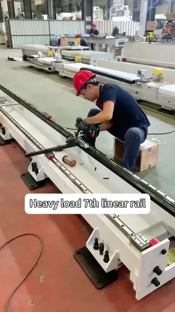 Robot Travel Floor Track | High-Strength Steel Rail System #robotrail #gantrytra