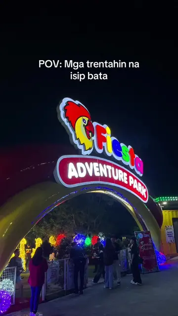 Nang aagaw pa yan ng rides ng mga bata 😂 #fiestaadventurepark #fyp #fypシ #trent