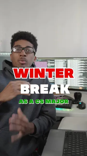 What are your plans for winter break? #csmajor #computerscience
