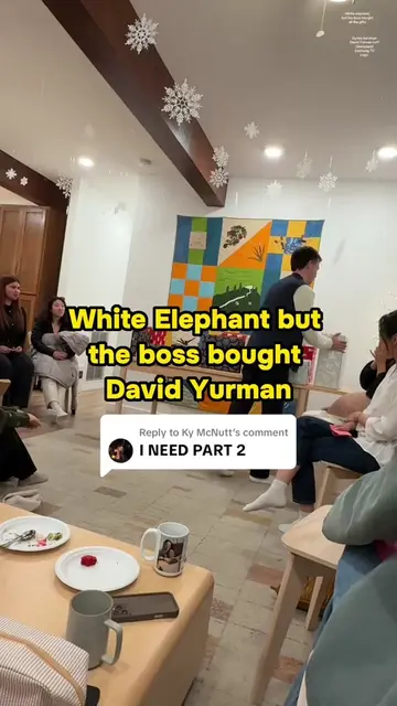 Replying to @Ky McNutt White Elephant 2025 🎁, but the boss surprises them with 