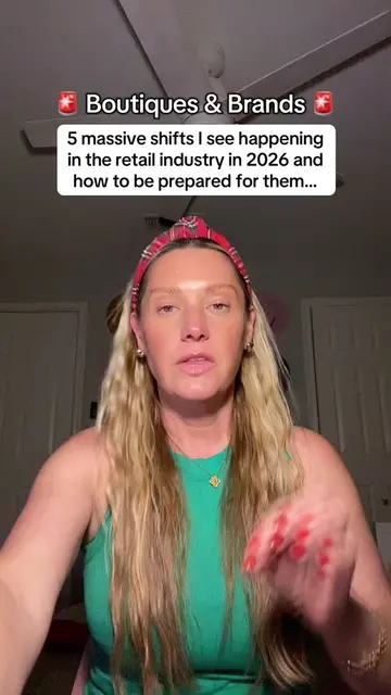 Here’s my 5 predictions for the retail industry in 2026 #brandowner #boutiqueown