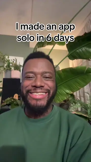 I made an app in 6 days. #fyp #LearnOnTikTok #appdev 