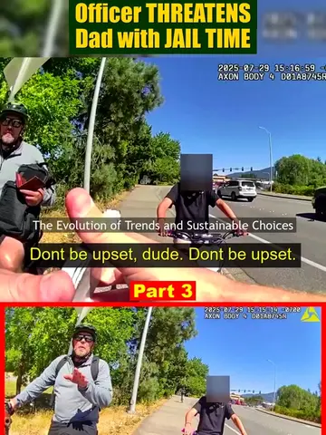 Officer THREATENS Dad with JAIL TIME Over Sons Illegal E-Bike Bodycam 03  #Evolu
