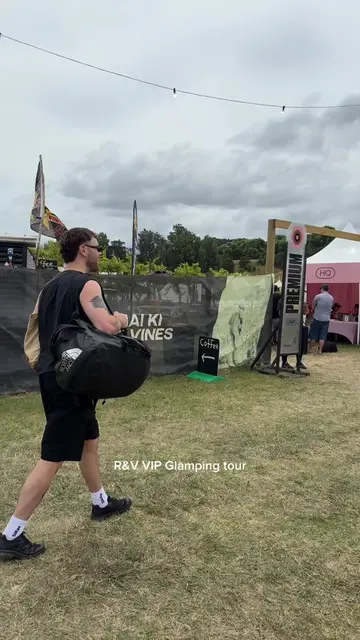 @rhythmandvines VIP Glamping tour, 10/10 would recommend ⛺️ All set up before yo