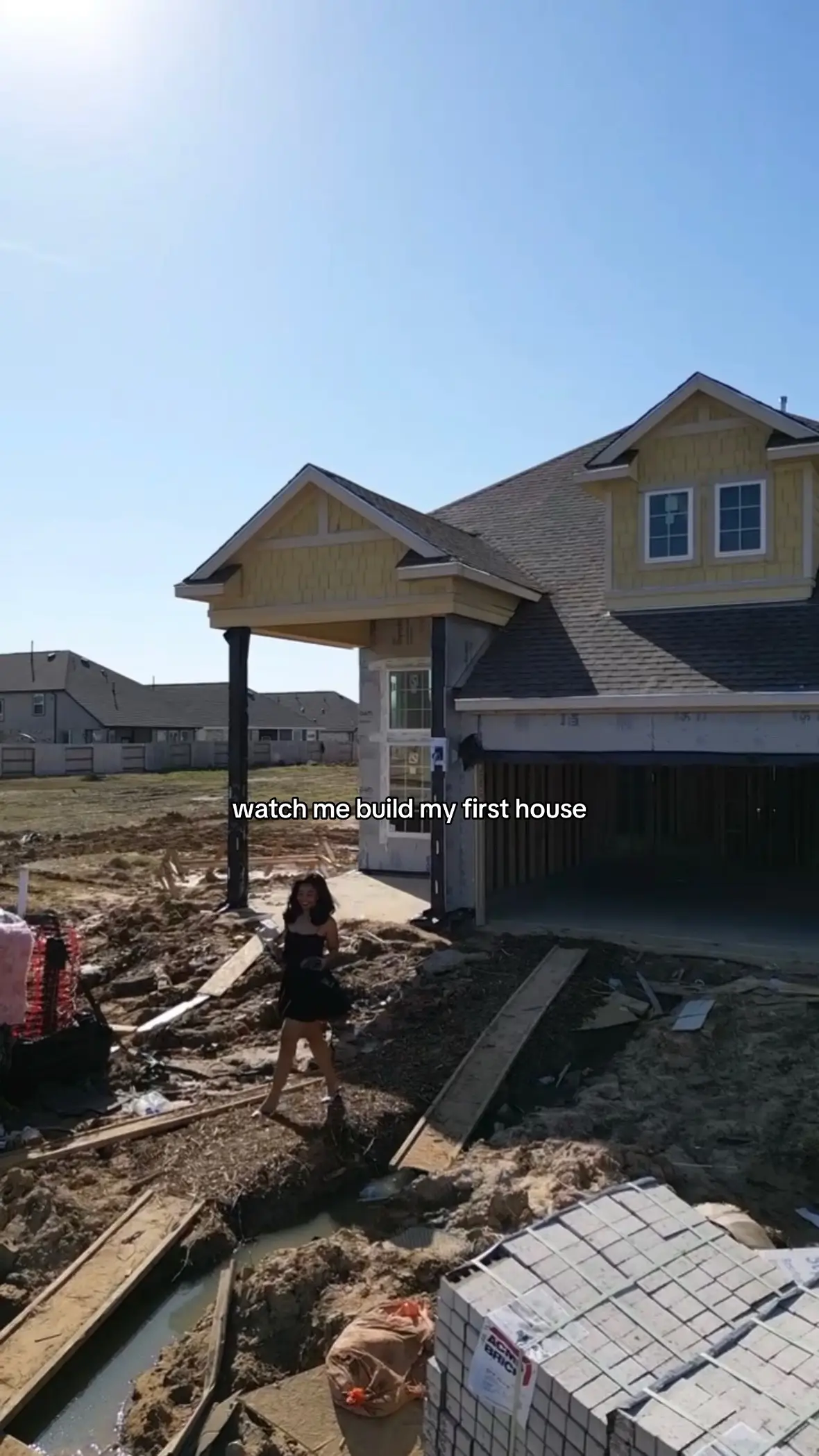 Progress as we’ve built and designed our first home in 2025! #hometransformation
