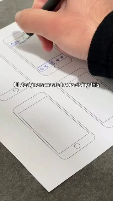 This is how UI & UX designers move faster when creating their app ideas 🤩💜 Our
