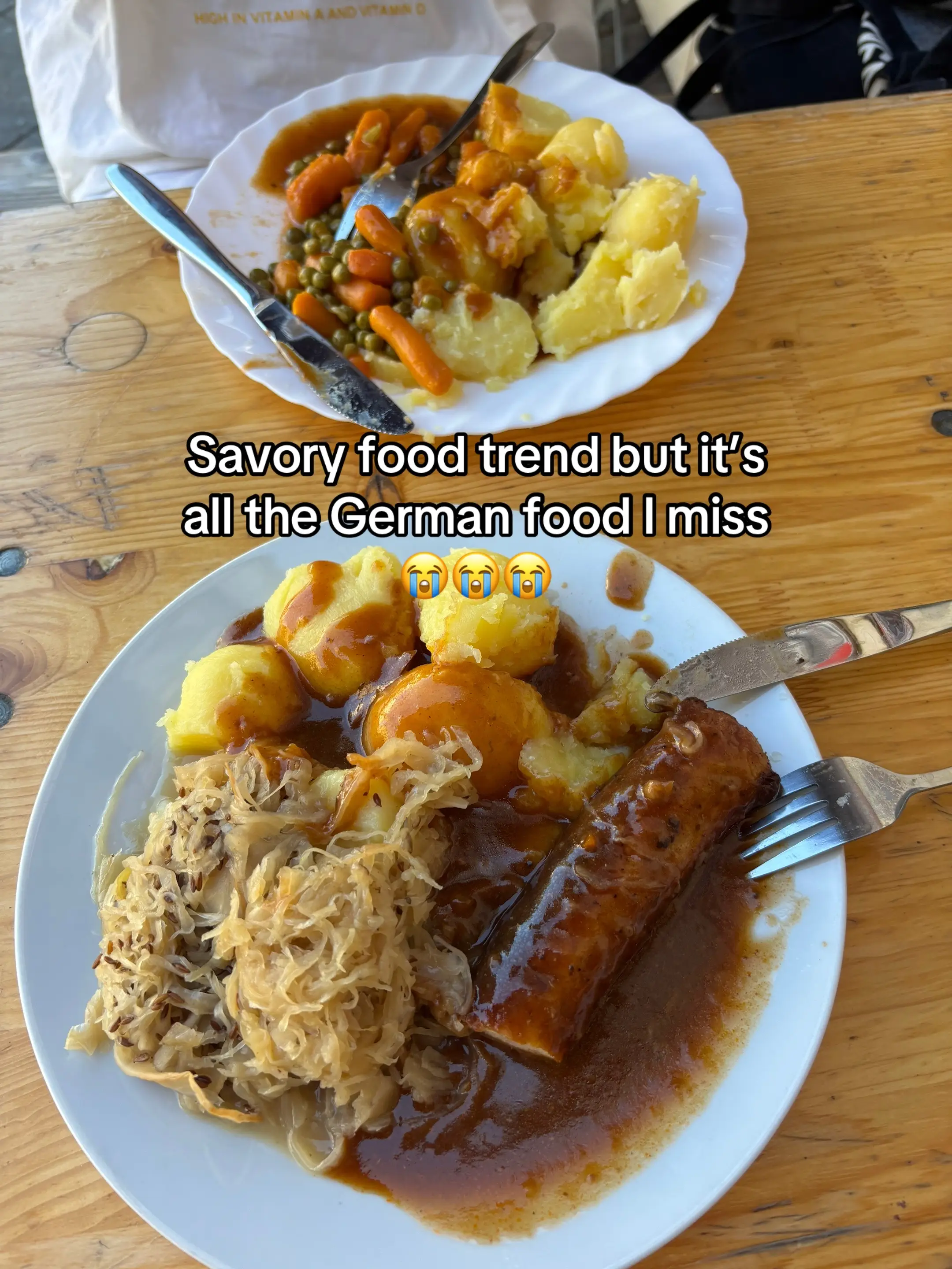 Shoutout also to lentil soup, Rouladen and Mettbrötchen 🤩 #german #food #deutsc