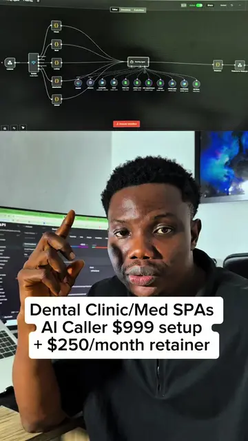 Dental Clinic/Med SPAs AI Receptionist. #ai #n8n #vapi #dentalcare #medspa