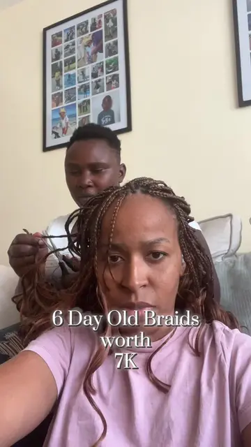 I was super excited to get these braids but they were just so tight! They were r