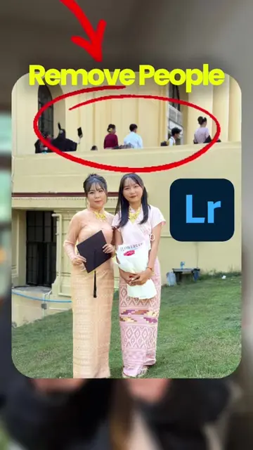 Remove extra People in Lightroom မလိုချင်တဲ့အပိုလူတွေဖျောက် D-3 @Aung Ye Yint  #