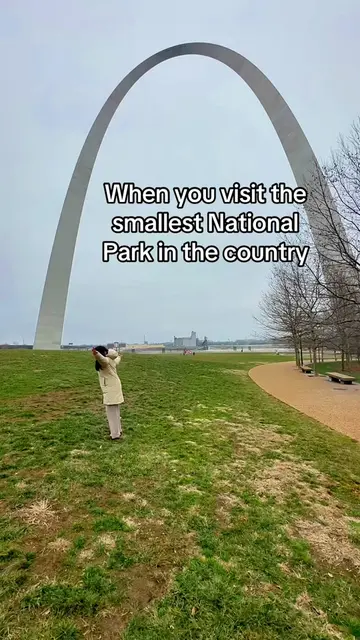 The smallest national park in the whole US National Park System is Gateway Arch 