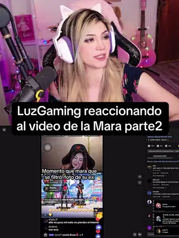 LuzGaming reaccionando al video #luzgaming #freefire #lgang #lamara #fyp 
