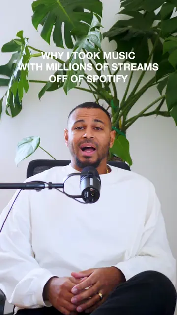 People keep asking why my music isn’t on Spotify so here it is. #musicbusiness #
