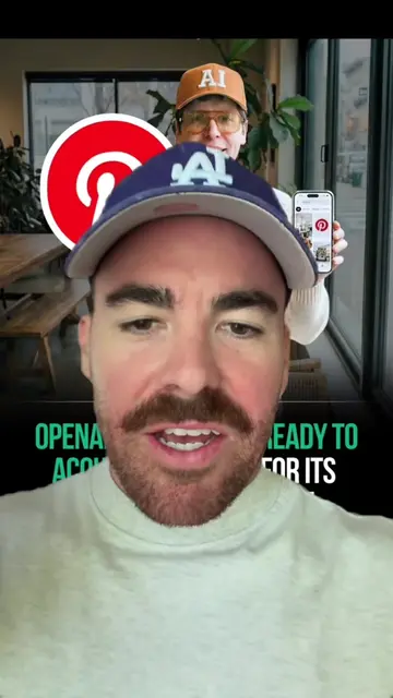 OpenAI could be making a play to acquire Pinterest! 1. Real time user insights  