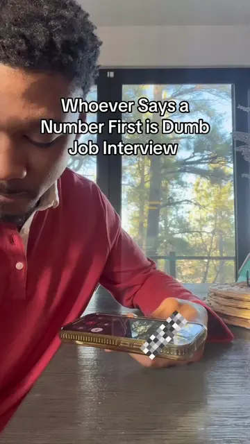 NEVER say a Salary first #jobinterview #jobinterviewtips #techsales 