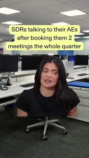 When you haven’t booked much pipeline, but you HAVE mastered workplace reassuran