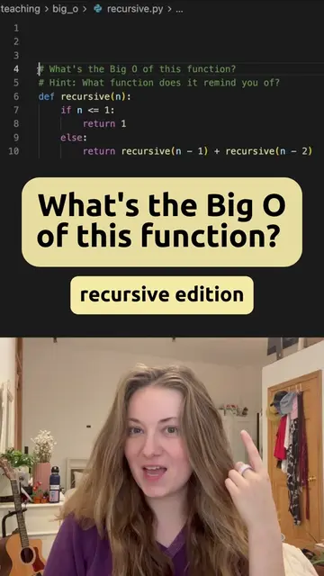 How would you improve the runtime? Leave me a comment!  #computerscience #learnp