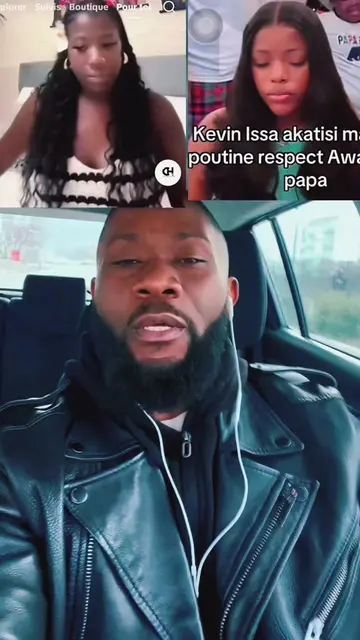 Elle arrête son live. #MariaNtumba #live #couple #resauxsociaux 