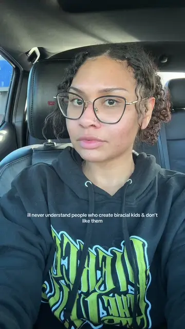 I have a theory on women who create biracial kids then hate them for it  #biraci