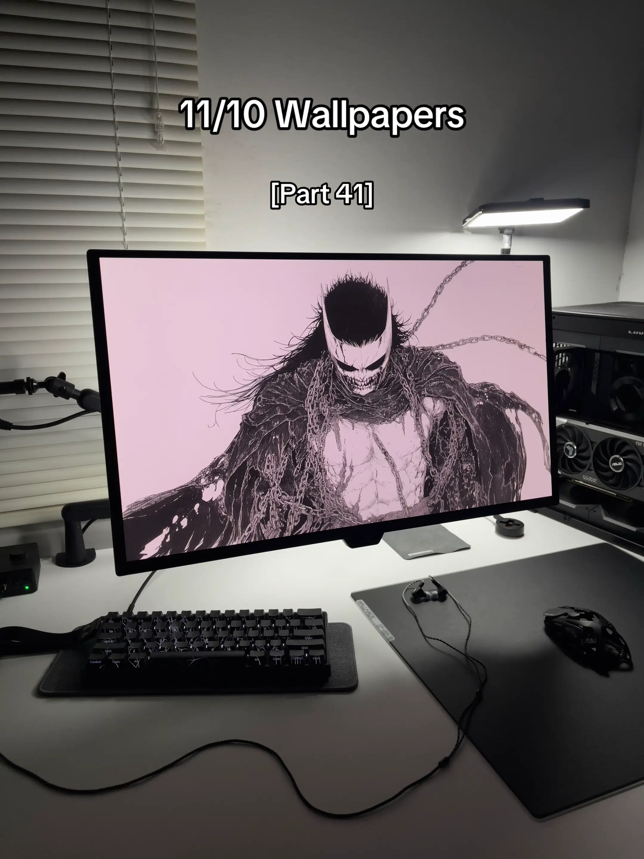 oled colors are insane... #wallpapers #wallpaperengine #oled #GamingSetup #wallp
