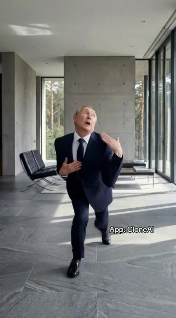 He is not just a leader😂🇷🇺 #vladimirputin #aidance #cloneai #fyp #aivideo 