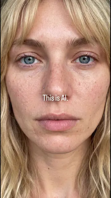 This looks real — but it isn’t. It’s a fully AI-generated human. Created with Na