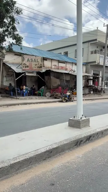 It’s dusty af #somalia 