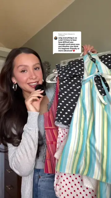Replying to @Rach Stowers sharing the difficulty level of each pattern I used in