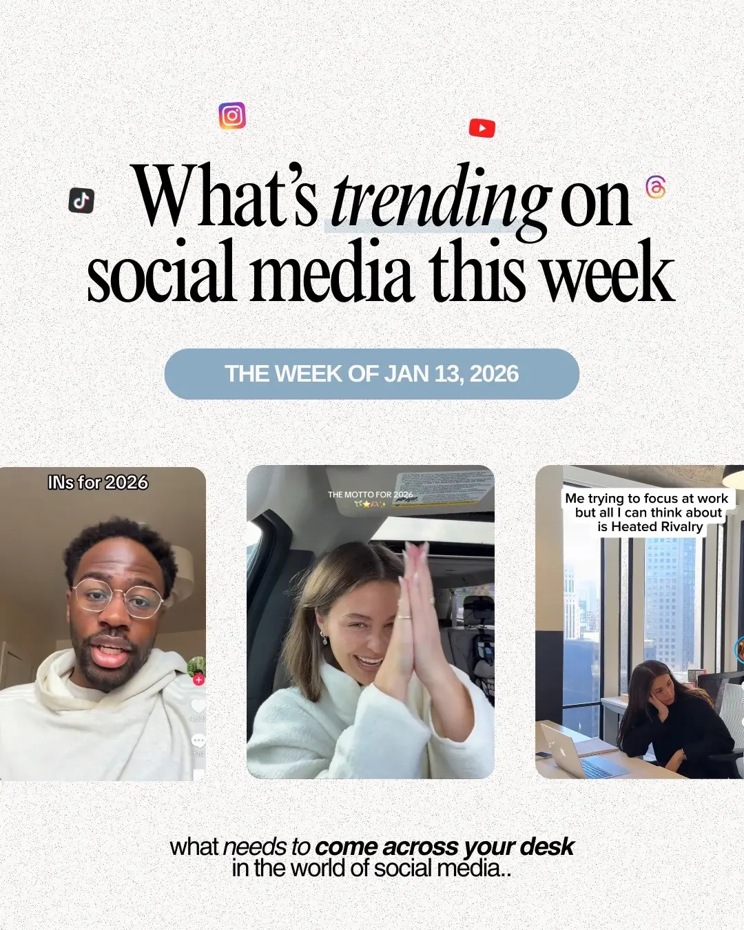 As always, I do the scrolling so you don’t have to!  Here’s what trending this w
