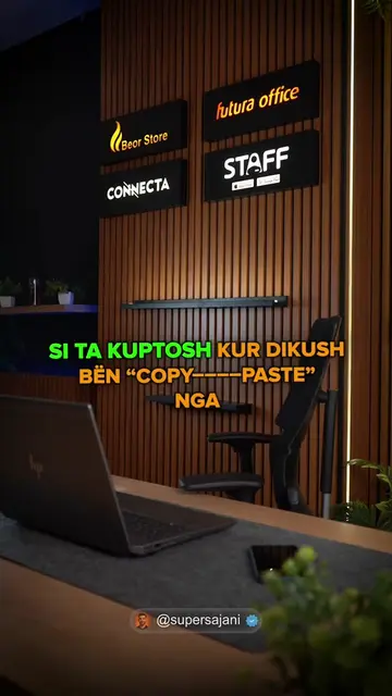Si ta kuptosh kur dikush po ben "Copy-Paste" nga ChatGPT❔️🤔 Nese sheh kete vije