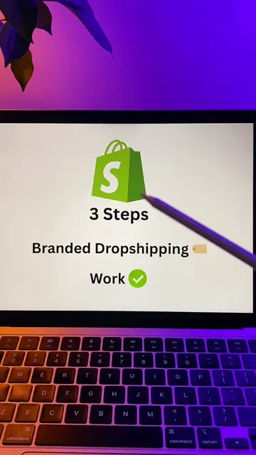 3 steps to have a branded Dropshipping store #ecom #dropshipping #shopifytips 