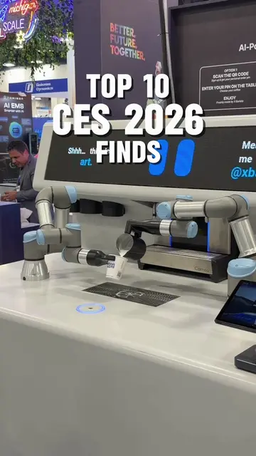 Top 10 things I saw at CES 2026! ✅👀 #CES2026 #techfinds #innovation #gadgets