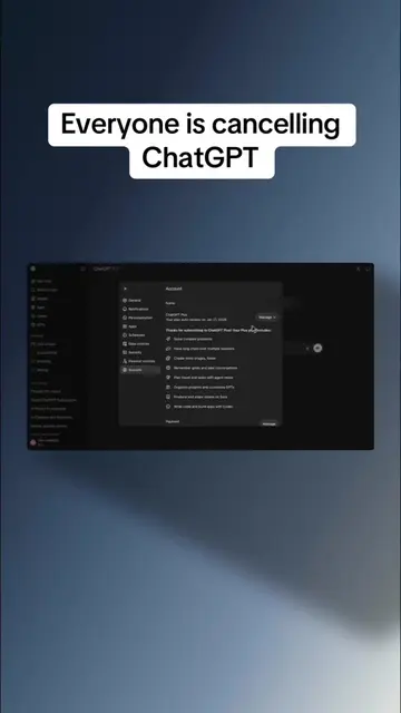 Why is everyone cancelling ChatGPT? Is still worth paying for? #ai #chatgpt #cla