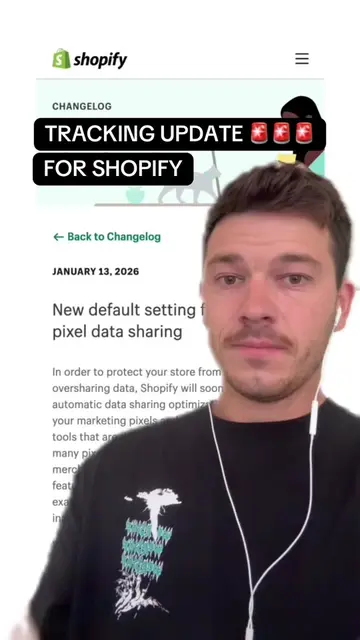 🚨TRACKING UPDATE 🚨 Shopify update #shopify #ecommerce