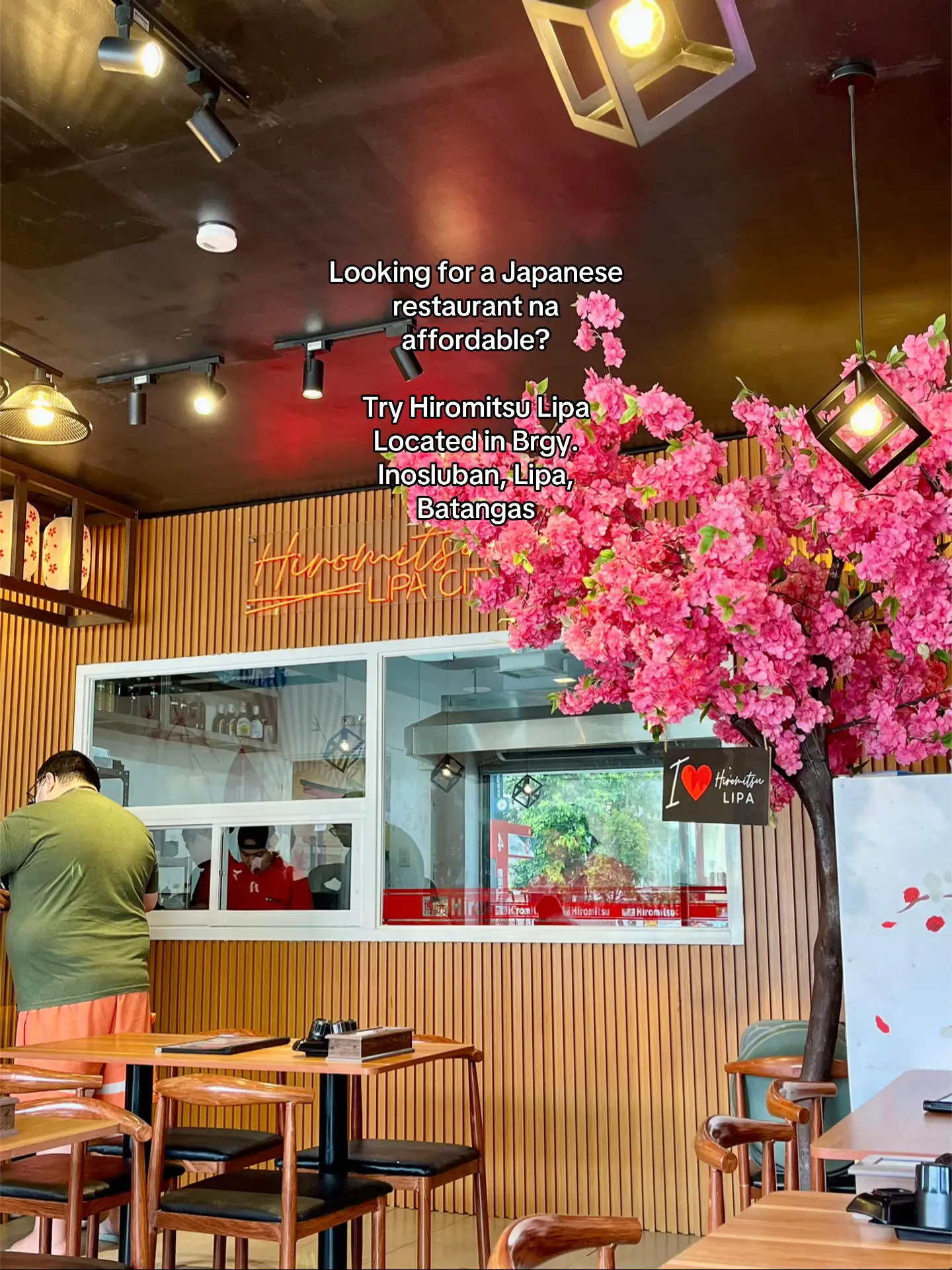 Try this Japanese restaurant sa Lipa, katabi lang ng Caltex. It’s not as expensi