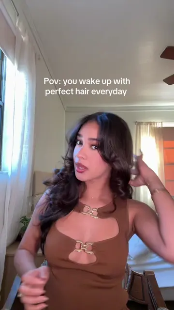 Take out my overnight heatless blowout rods with me 🤍 #heatlessblowout #overnig