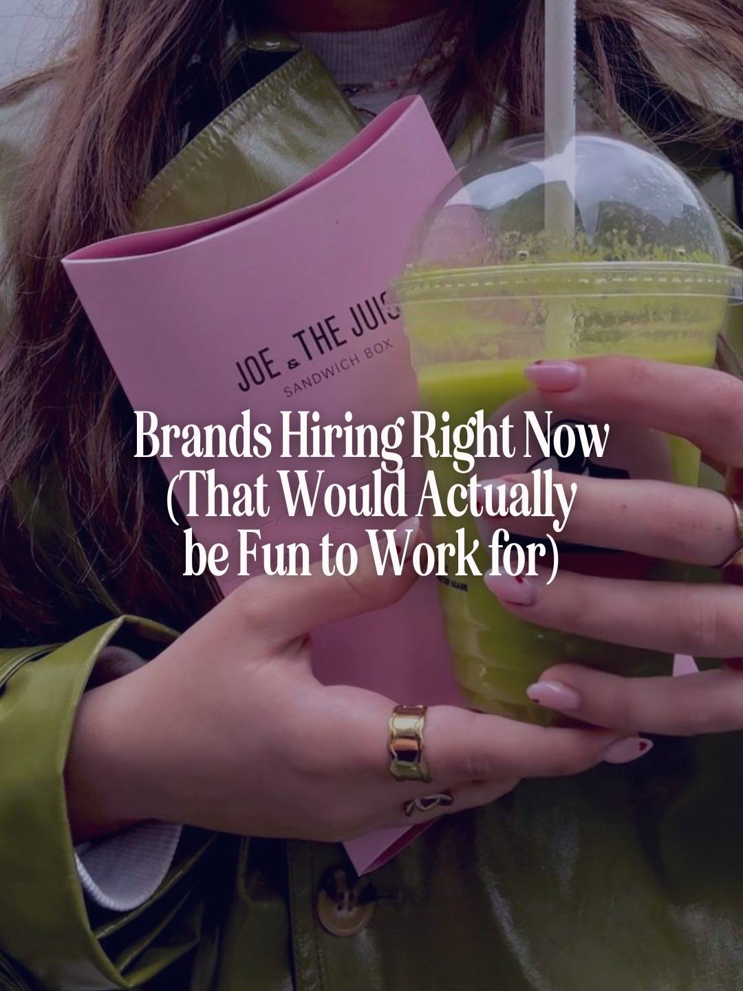 I keep a running list of marketing roles at brands that would actually be fun to
