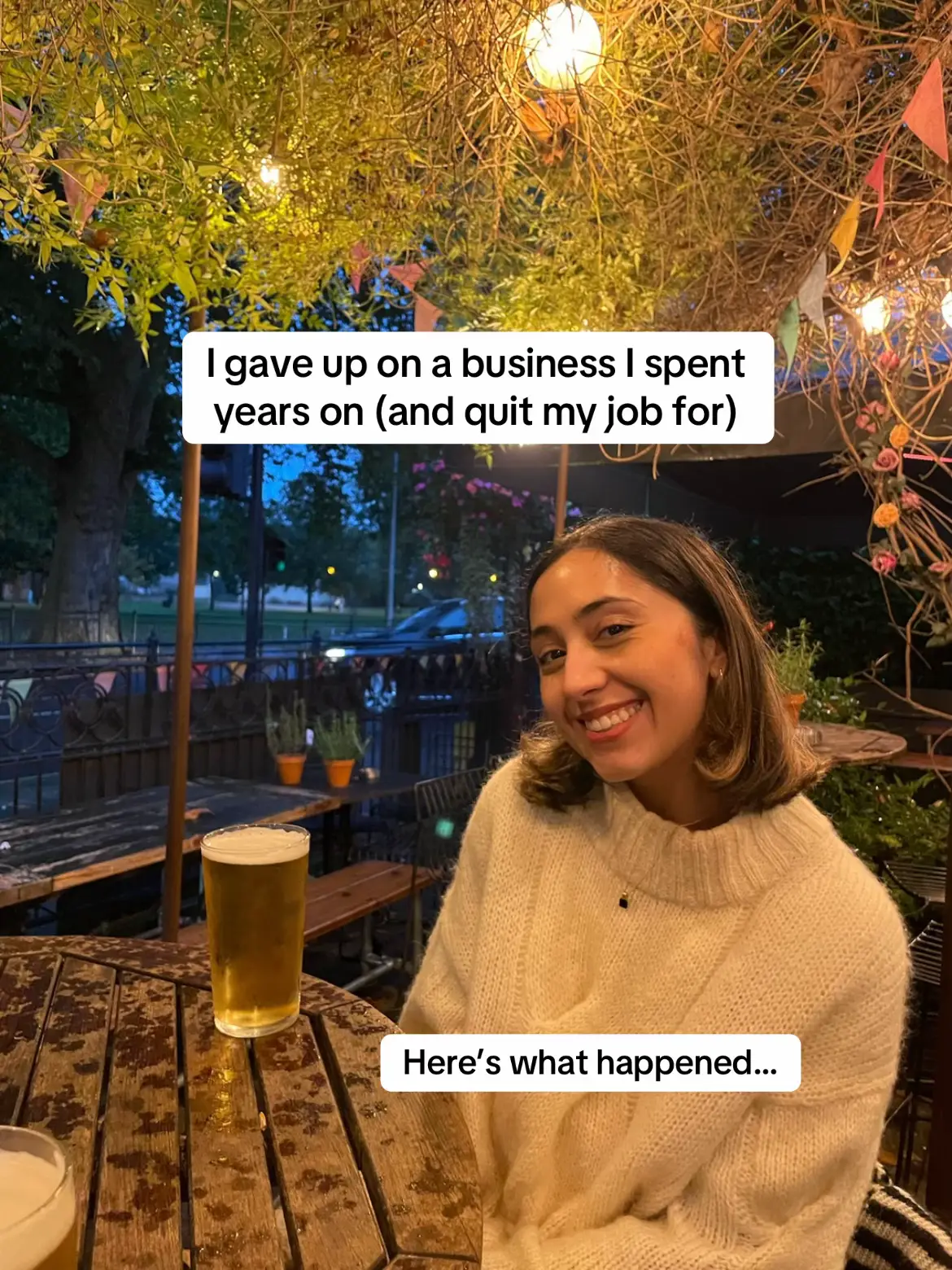 Sometimes things don’t go to plan… but work out anyway 🫶 #femalefounder 