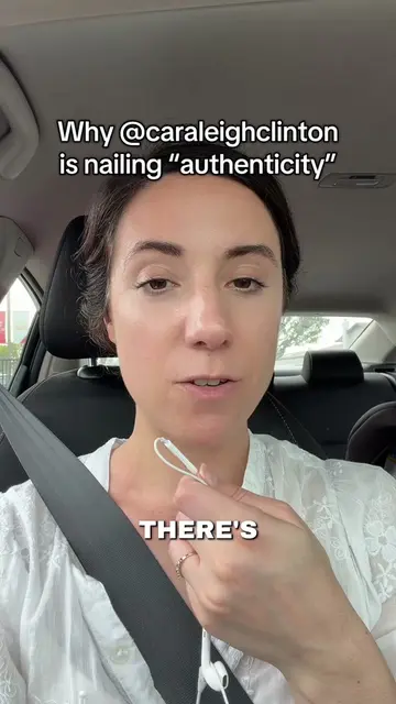 “Authenticity” is hard to define, but you know it when you see it! @caraleighcli
