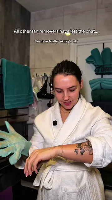 Have you seen tan remover like this before??? BECAUSE WOW @Rose and Caramel  @pl