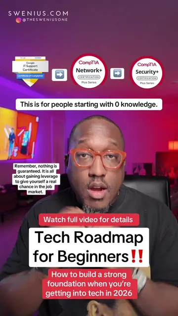 Strong tech careers are built, not rushed. Fundamentals come before specializati