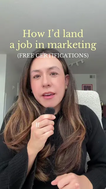 If I wanted to land a job in marketing, I’d take these free certifications (@Hub