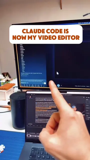 Claude Code is now my video editor. & this is a glimpse into my workflow. Prompt
